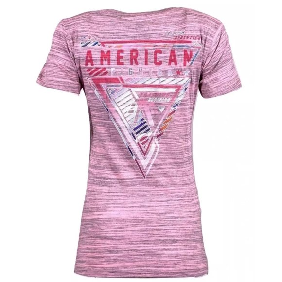 AMERICAN FIGHTER Women's T-Shirt S/S CARMOCHAEL - Picture 4 of 12